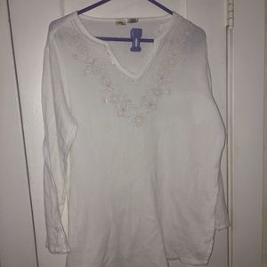 **Small White Islander Tunic